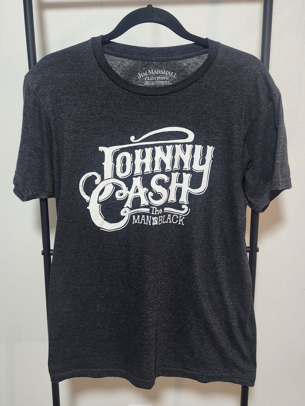 Jim Marshall Johnny Cash 'The Man in Black' Graphic Tee - Black